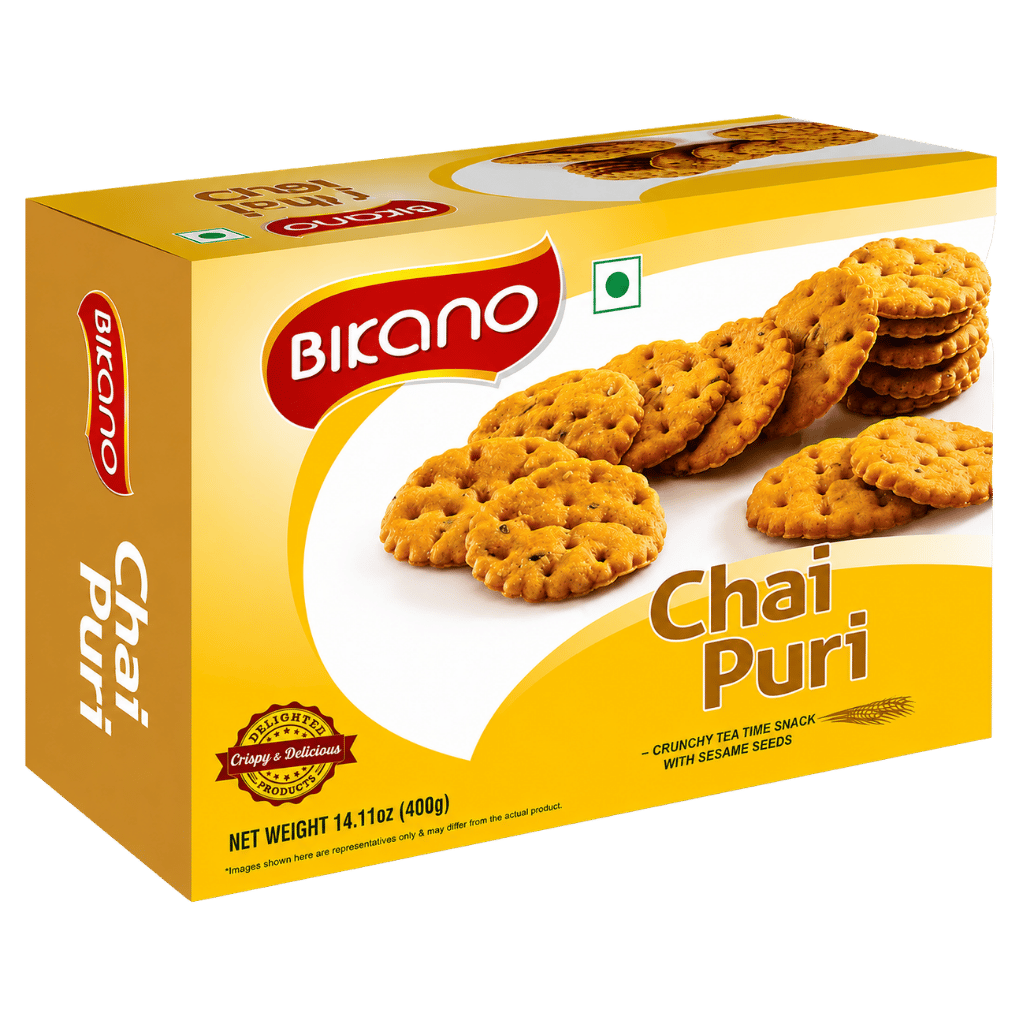 Bikano Chai Puri 400 g buy online USA - 1